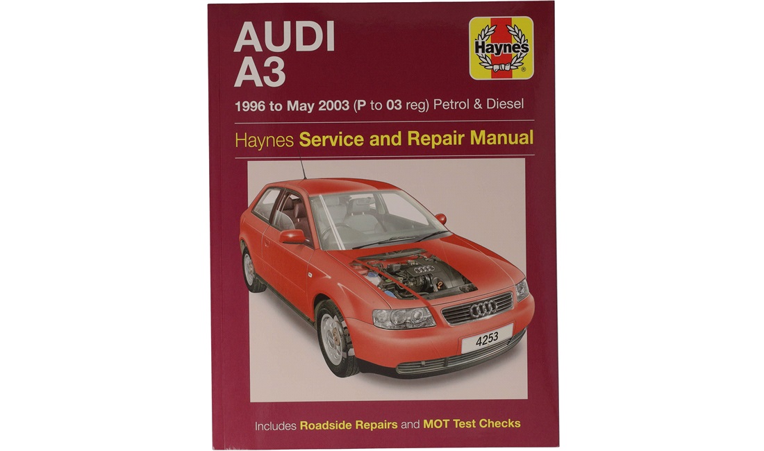 Reparationshåndbog A3 I 1,6-1,9TDi 9/96-5/03