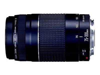 Canon EF - Telefoto zoom objektiv - 75 mm - 300 mm - f/4.0-5.6 III - Canon EF - for EOS 1000, 1D, 50, 500, 5D, 7D, Kiss F, Kiss X2, Kiss X3, Rebel T1i, Rebel XS, Rebel XSi