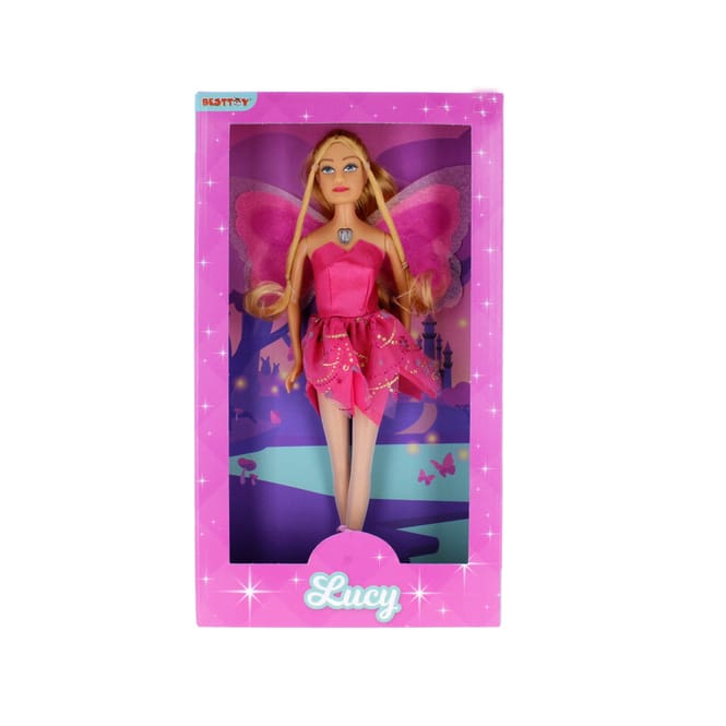Besttoy - Modepuppe Bella - rosa Fee