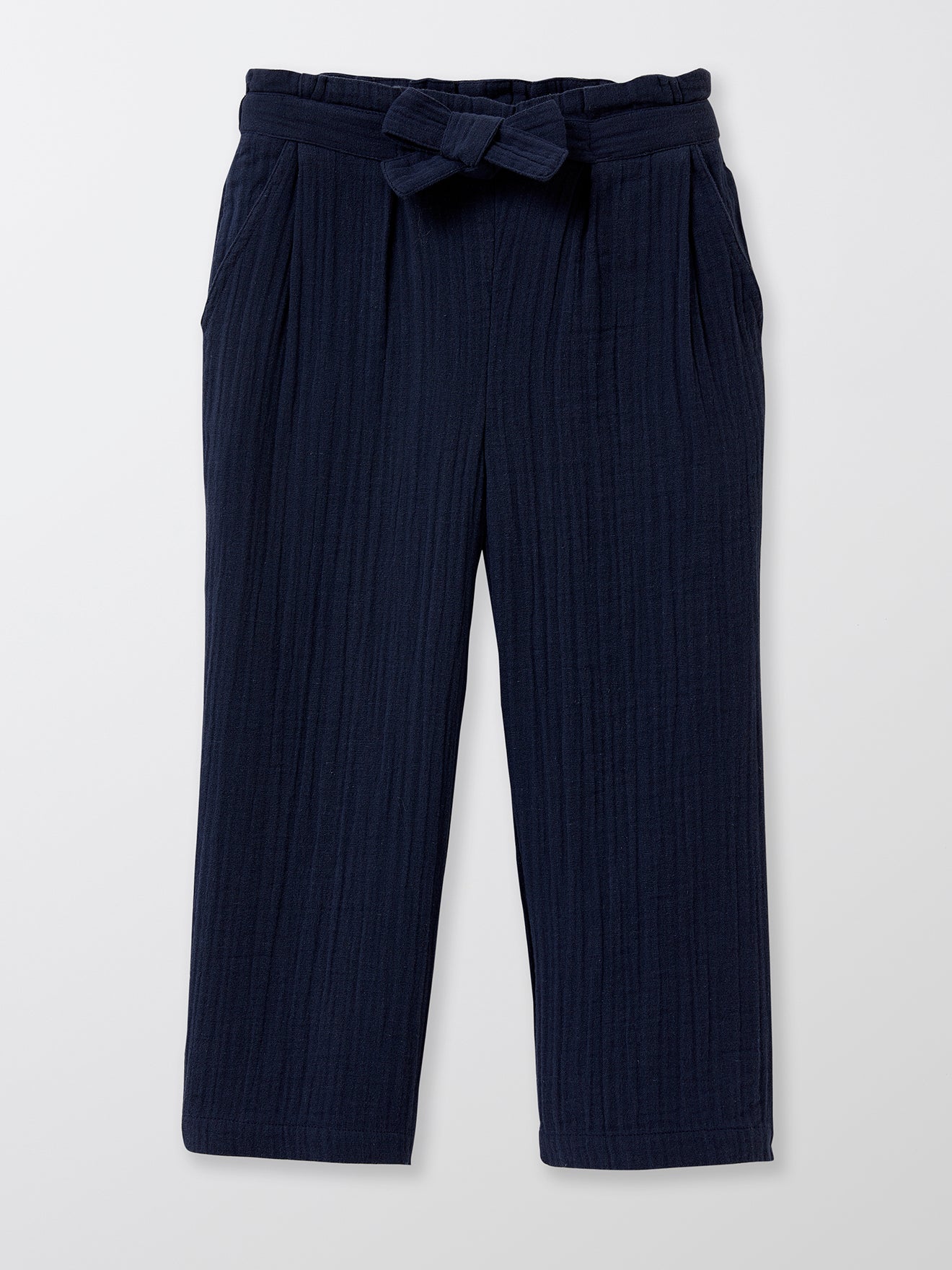 Pantalon en gaze de coton Fille