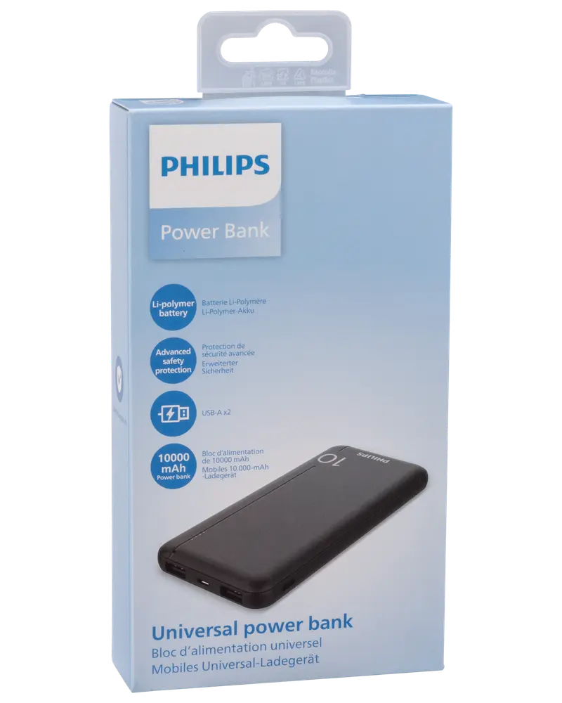 PHILIPS Powerbank 10.000 mAh