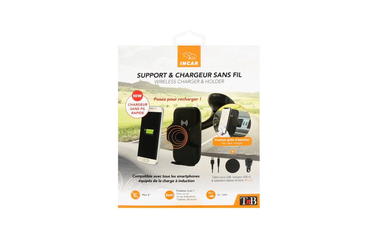 Smartphone-Halterung Qi TB-CHCARW1 V2Universal Smartphonehalterung