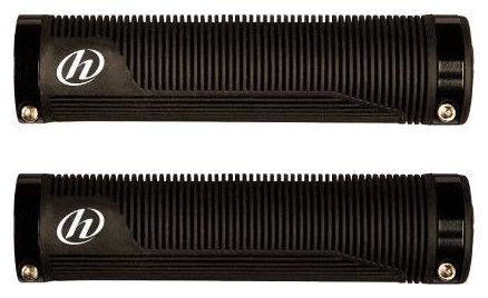 POIGNEE DOUBLE DENSITE RIB LOCK Black Herrmans.