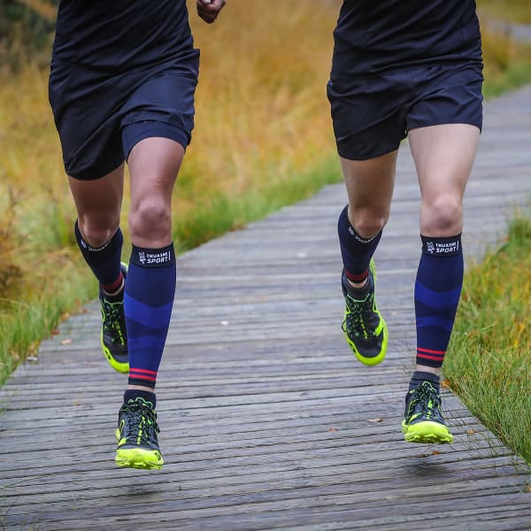 Manchon de compression THUASNE MANCHON UP ACTIV RUNTRAIL LONG NOIR