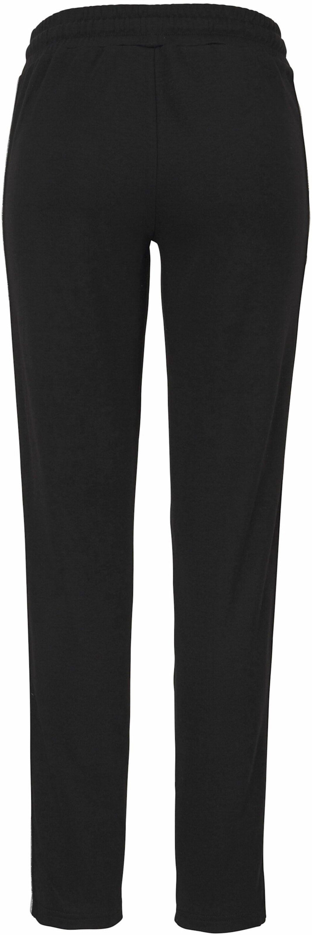 Homewearhose in schwarz