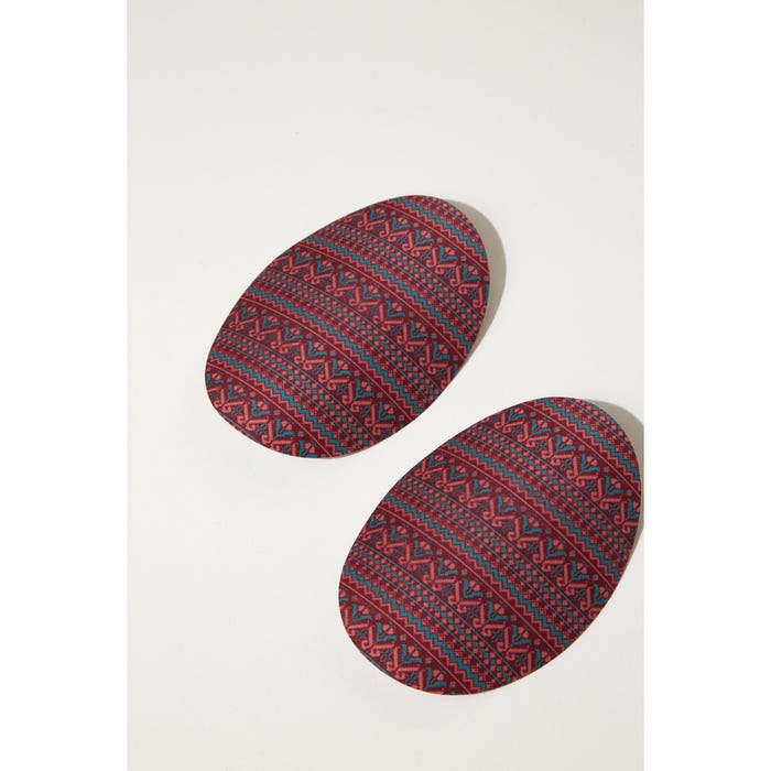 Atelier Veritas-Set 2 patches patroon 11x8cm