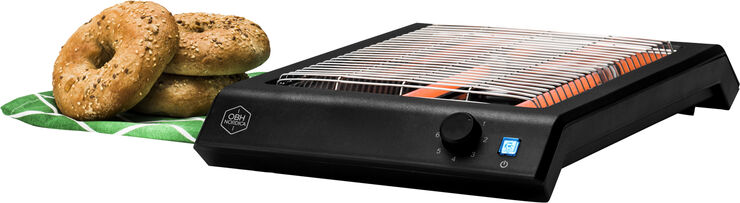 OBH Nordica Mainstream Brødrister Sort