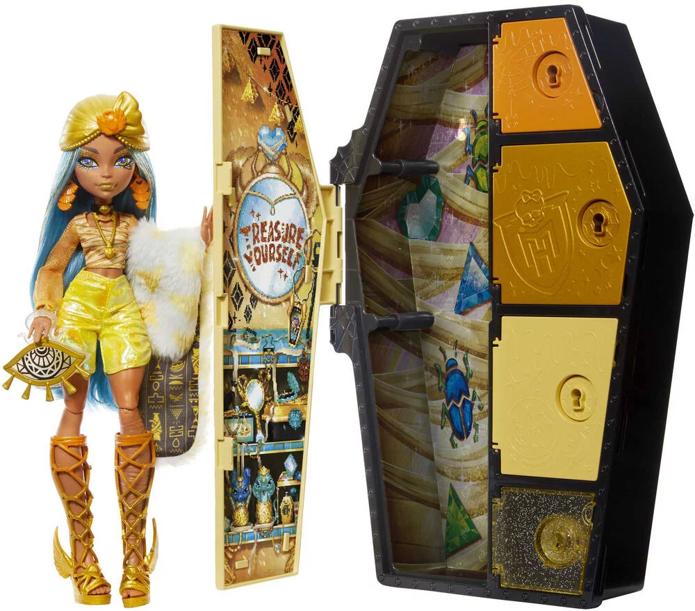 MONSTER HIGH - CASIERS SECRETS DE SECRETS CLEO DE NILE LOOK