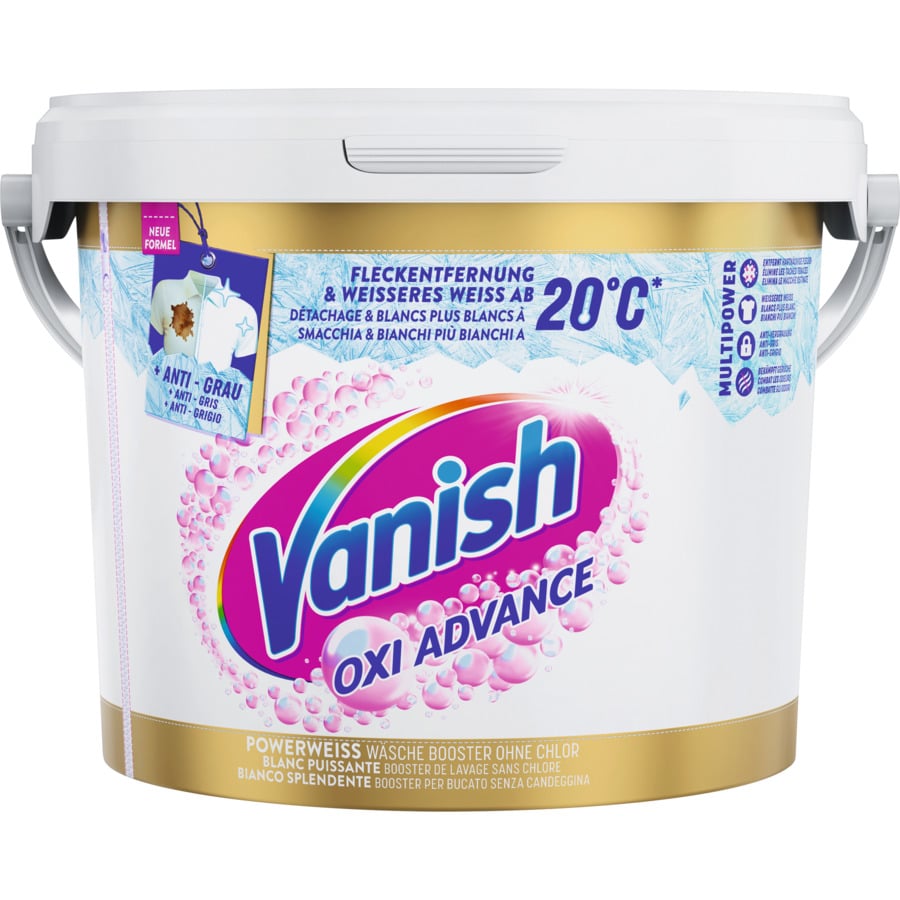 Vanish Oxi Advance Pulverwaschmittel Gold Pink 2160 g