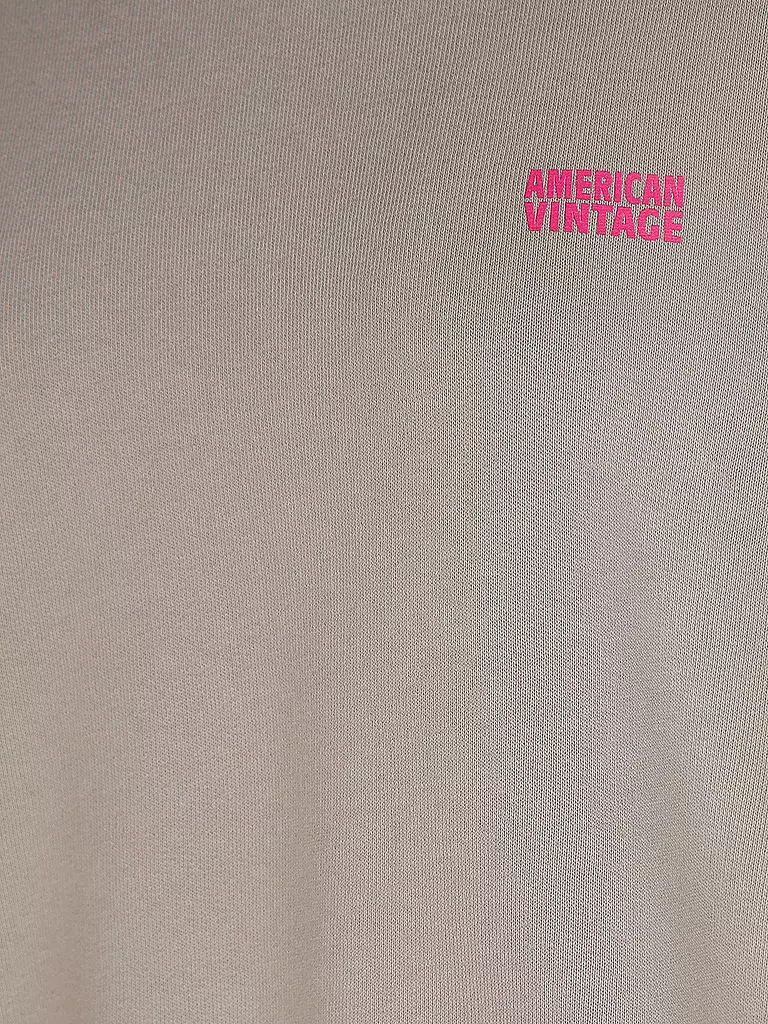 AMERICAN VINTAGE Sweatshirt IZUBIRD grau
