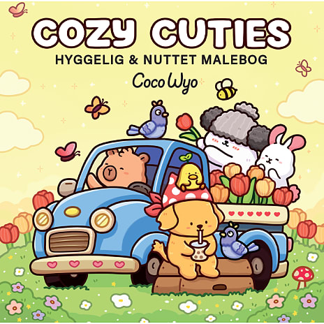 Cozy Cuties malebog - dyr