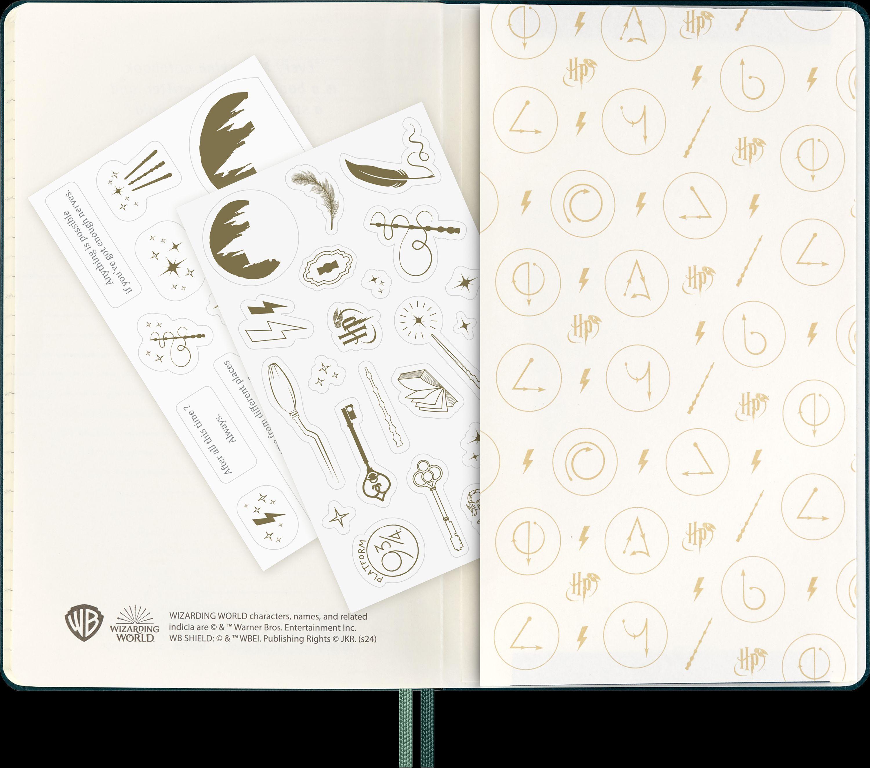 Moleskine Harry Potter Alohomora 18 Monate Wochen Notizkalender 2024/2025, L/A5
