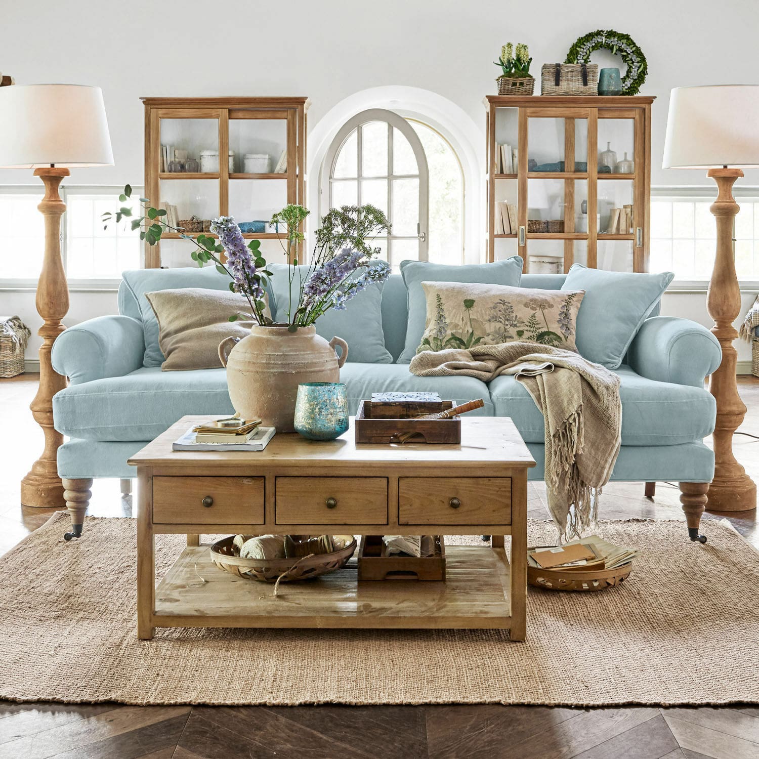 Sofa Kazimir blau