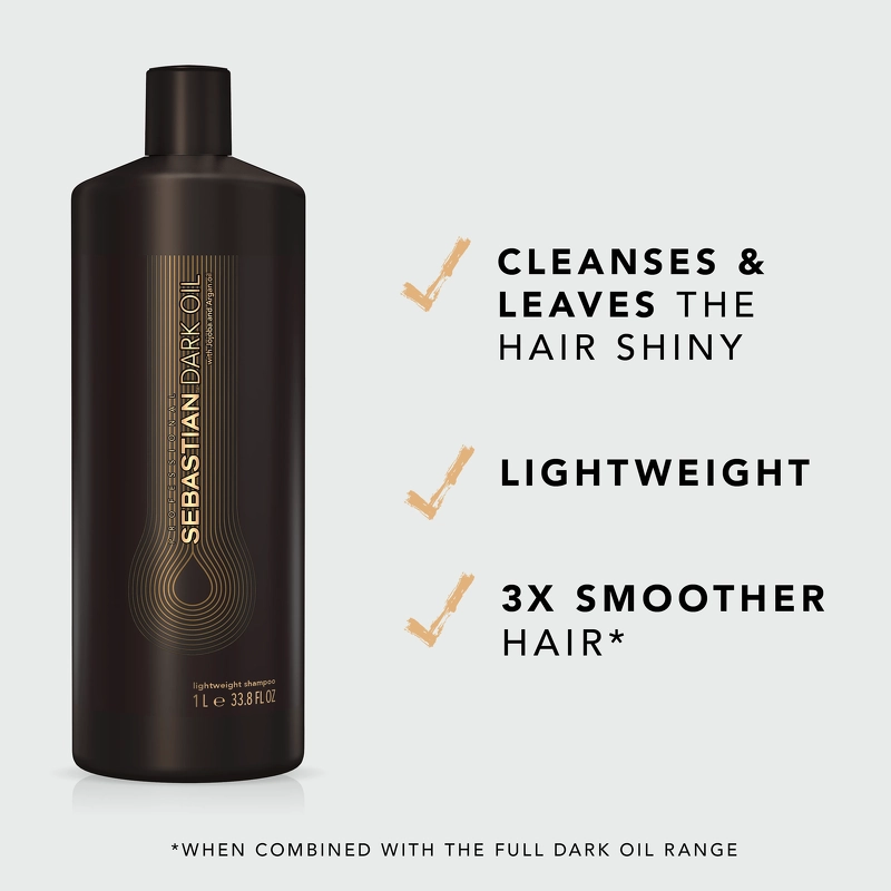 Sebastian Professional Dark Oil Lightweight Shampoo 1000 ml