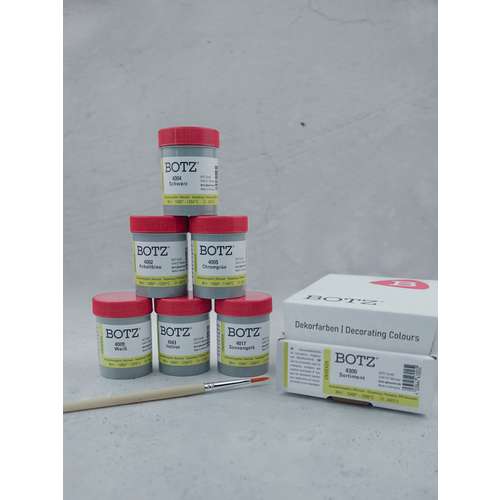 BOTZ Unidekor® Keramikfarben 1000 - 1250 °C