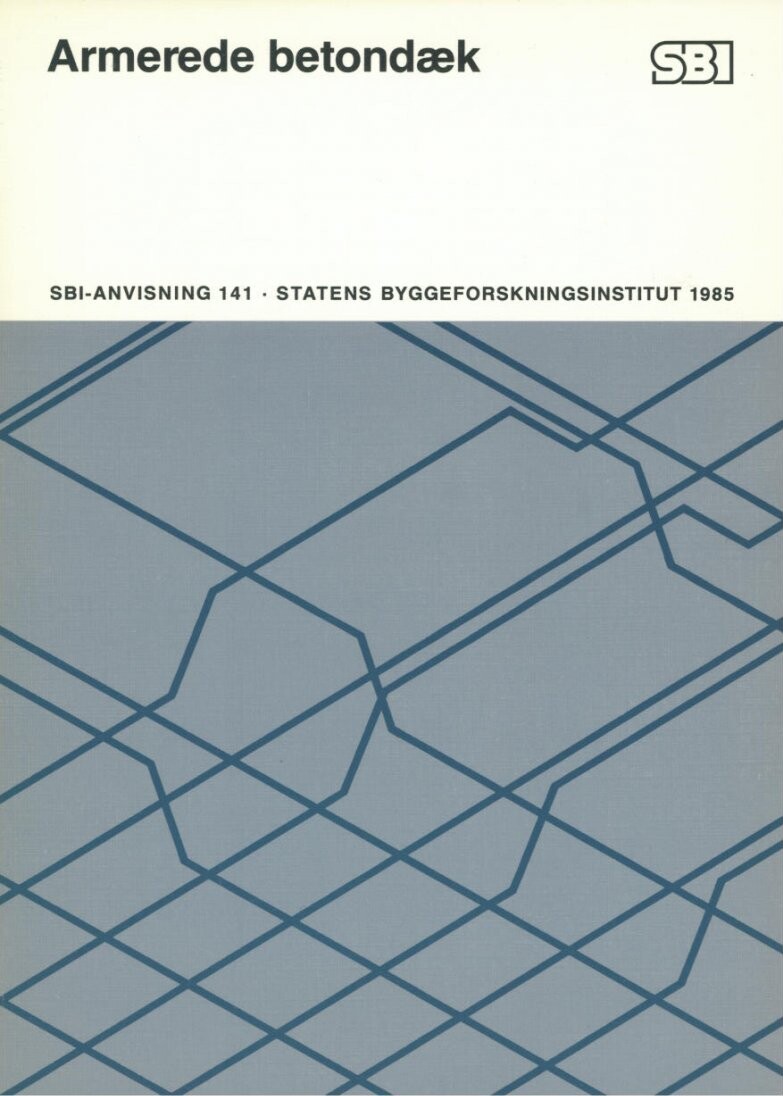 Sbi-Anvisning 141 - Armerede Betondæk - Henning Høffding Knutsson - Bog