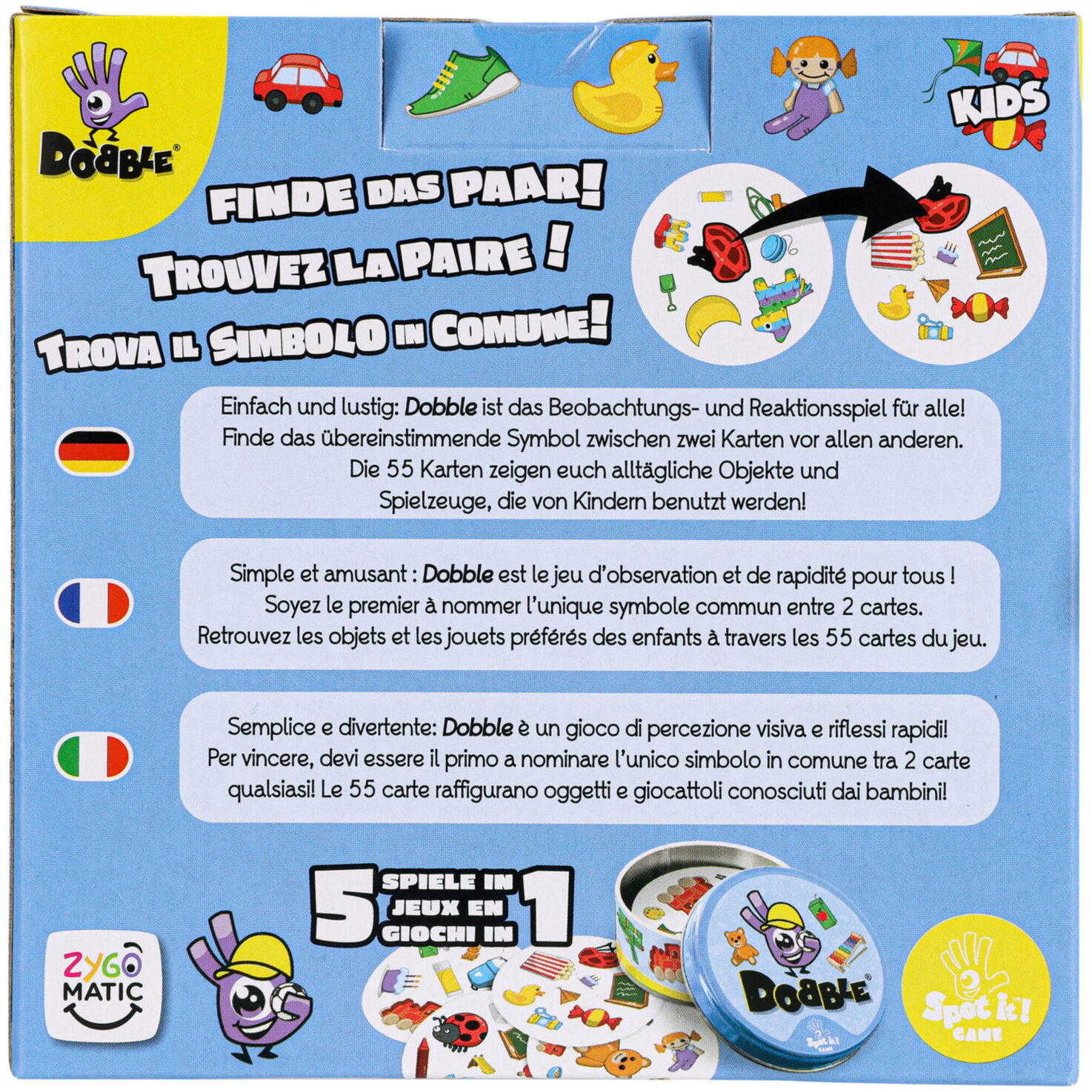 Dobble Kids Eco Sleeve