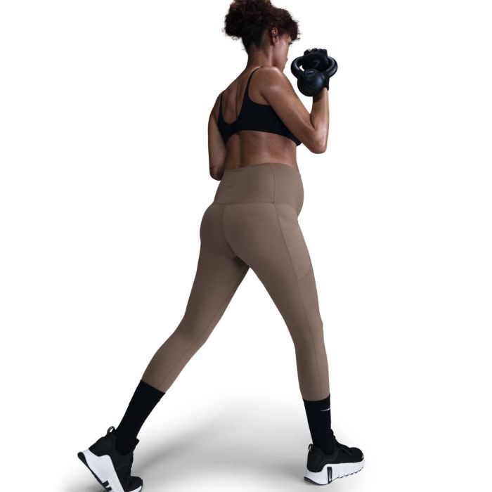 Nike Dame Lange tights One Maternity Tights Brun