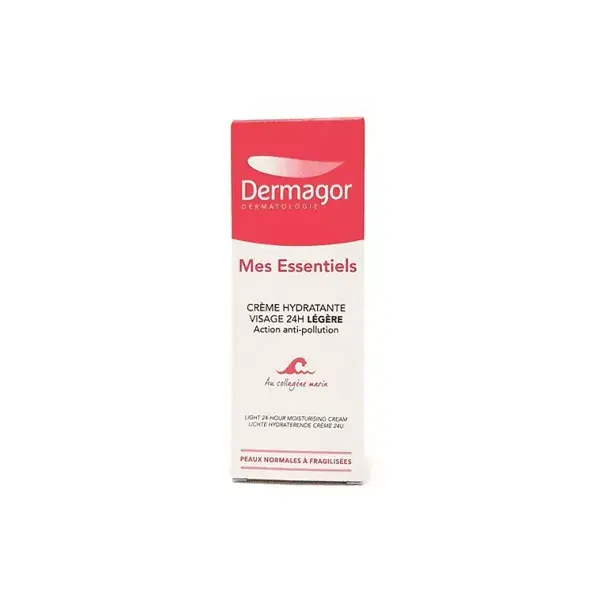 Dermagor Crème Hydratante Visage Légère Action Anti-Pollution 40ml