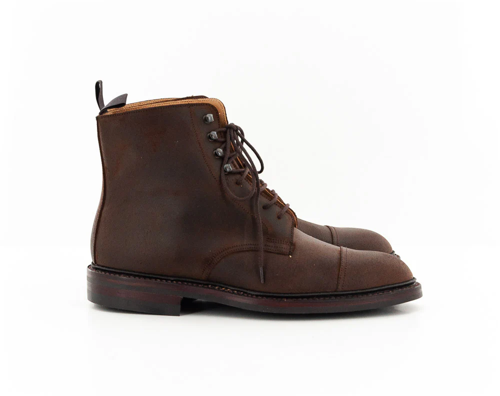 CROCKETT AND JONES - CONISTON ROUGHOUT DARKBROWN