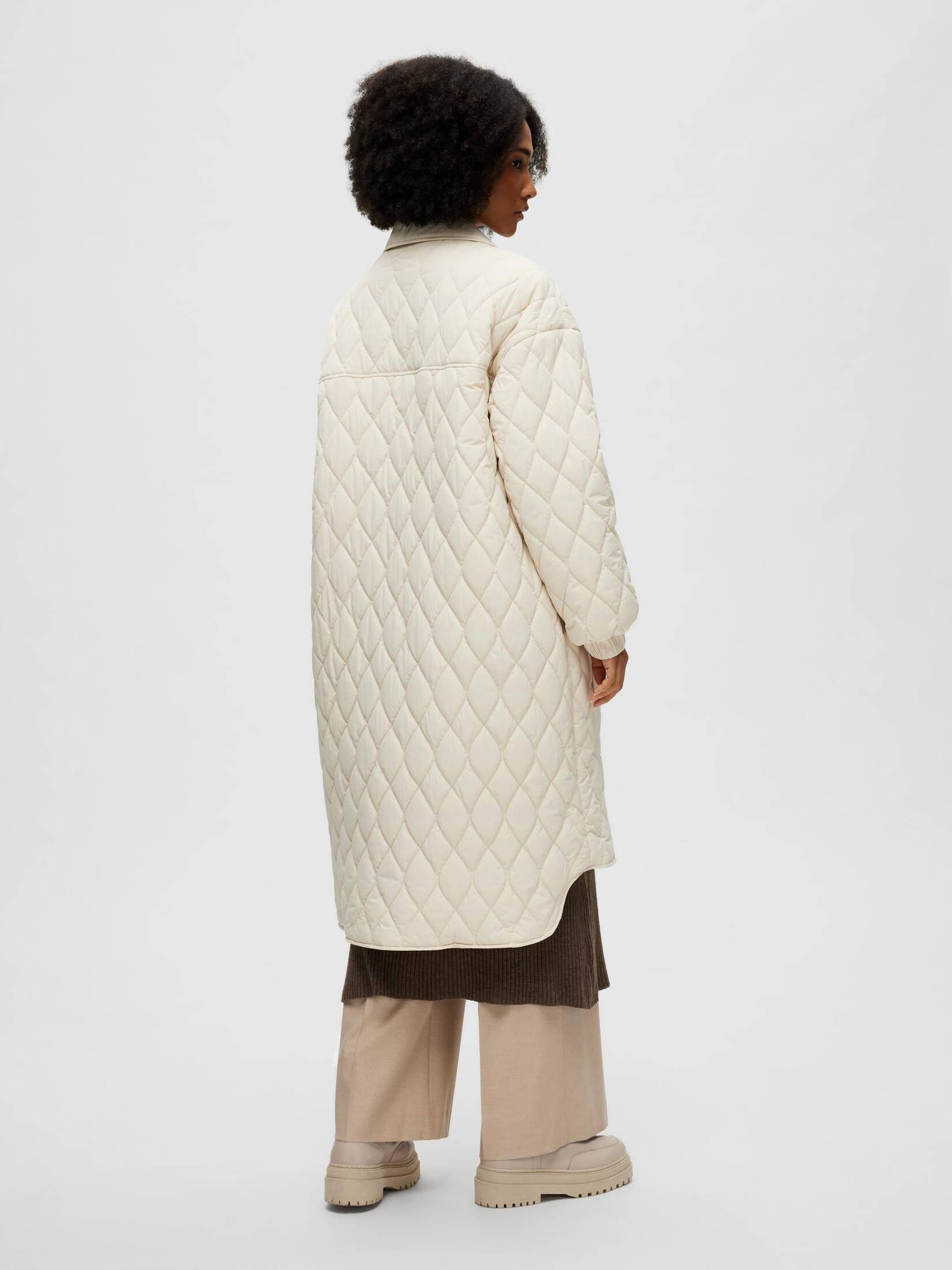 Selected Femme| Damen Steppmantel SLFMIA QUILTED COAT B