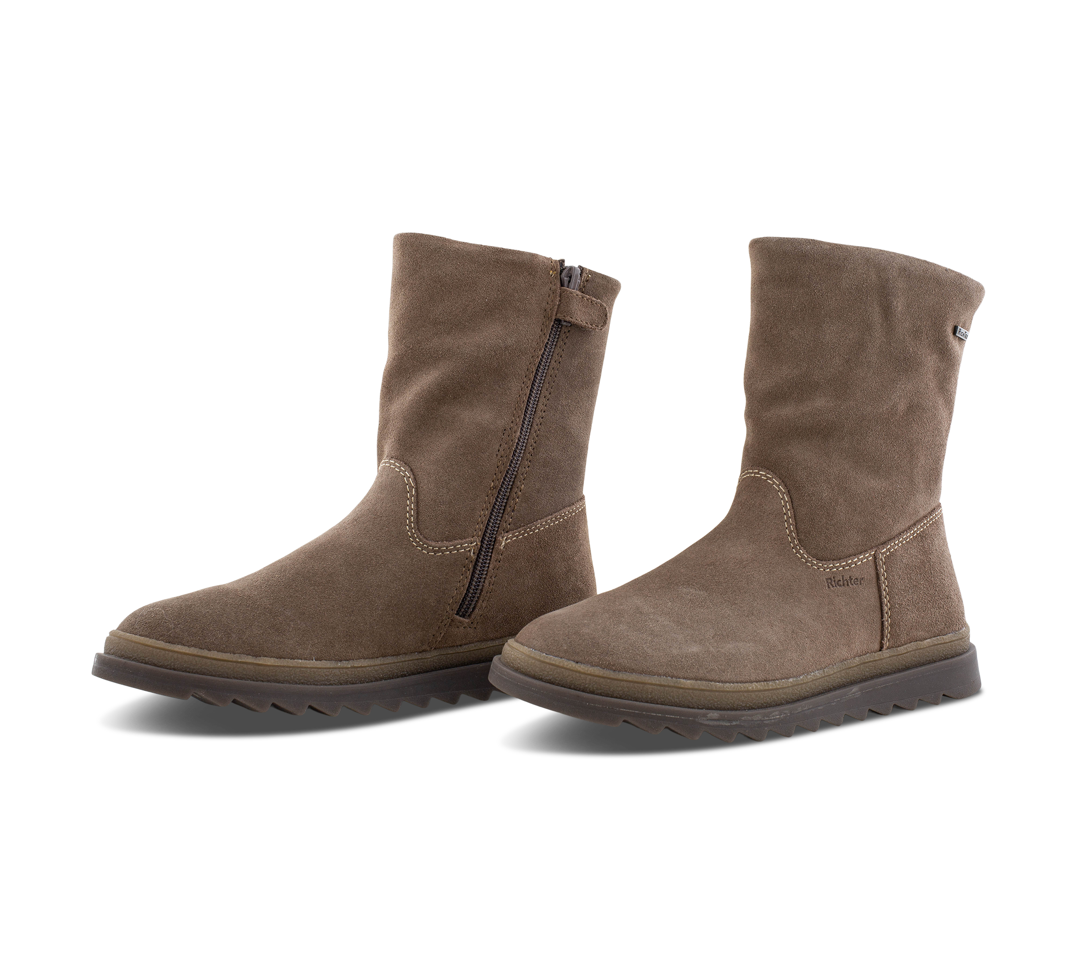 Richter Anna - Winterschuhe beige/taupegrau