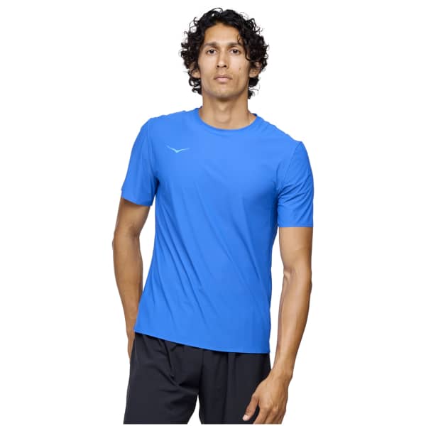 T-shirt trail HOKA ONE ONE AIROLITE RUN SHORT SLEEVE ULTRAMARINE