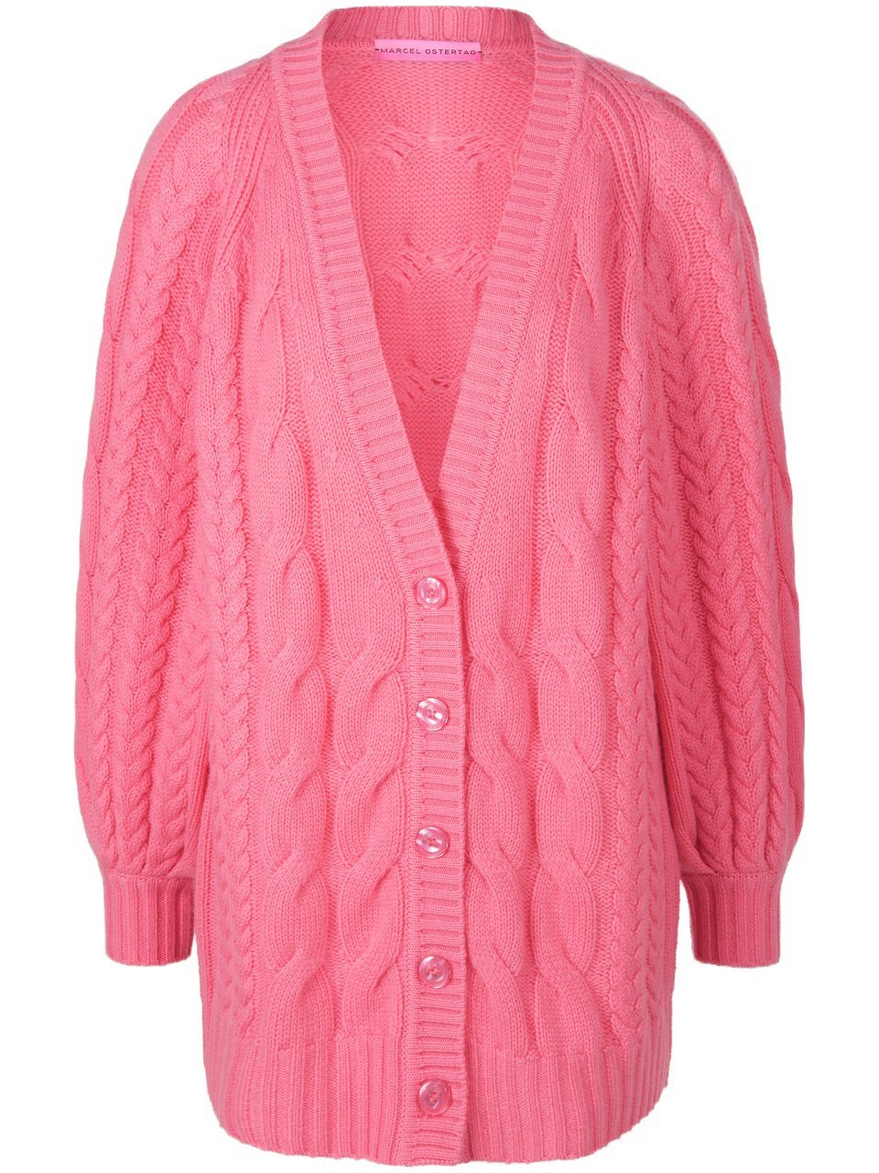Strickjacke aus Schurwolle und Kaschmir