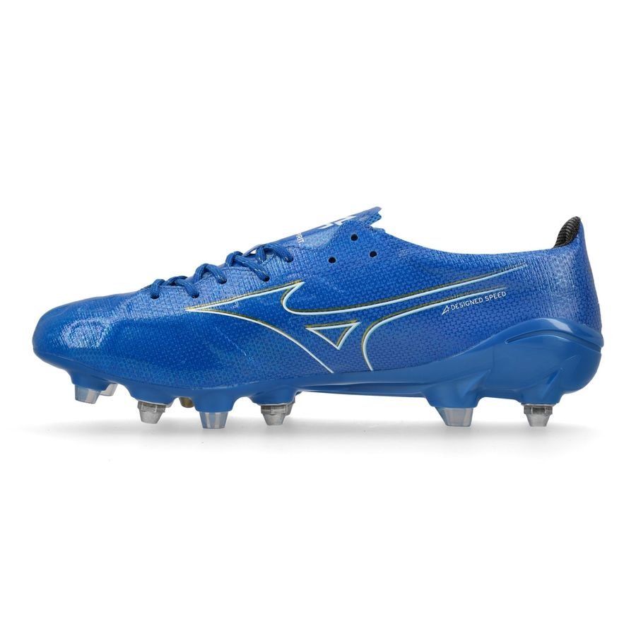 Mizuno Alpha Made in Japan SG Mugen - Bleu/Blanc/Doré