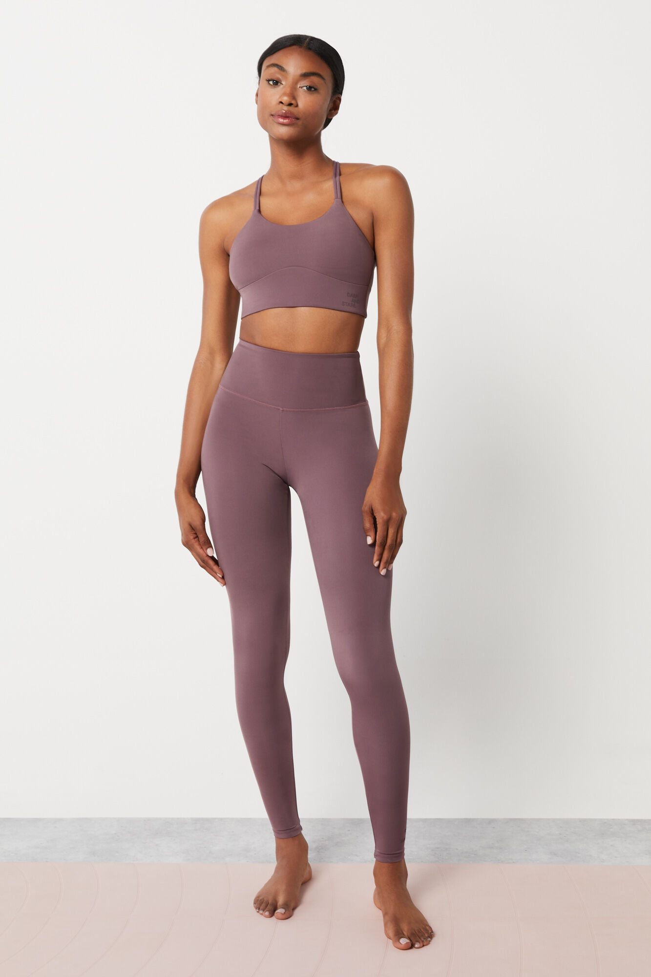 Sutiã esportivo roxo Collagen Feel