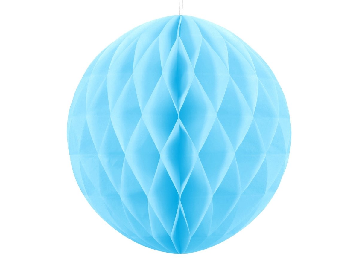 Honeycomb Bal Lichtblauw 20cm