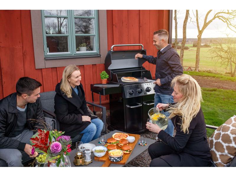 Broil King Gasgrill Crown 420 Gasgrill mit Grillfläche von 65.2 x 44.4 cm