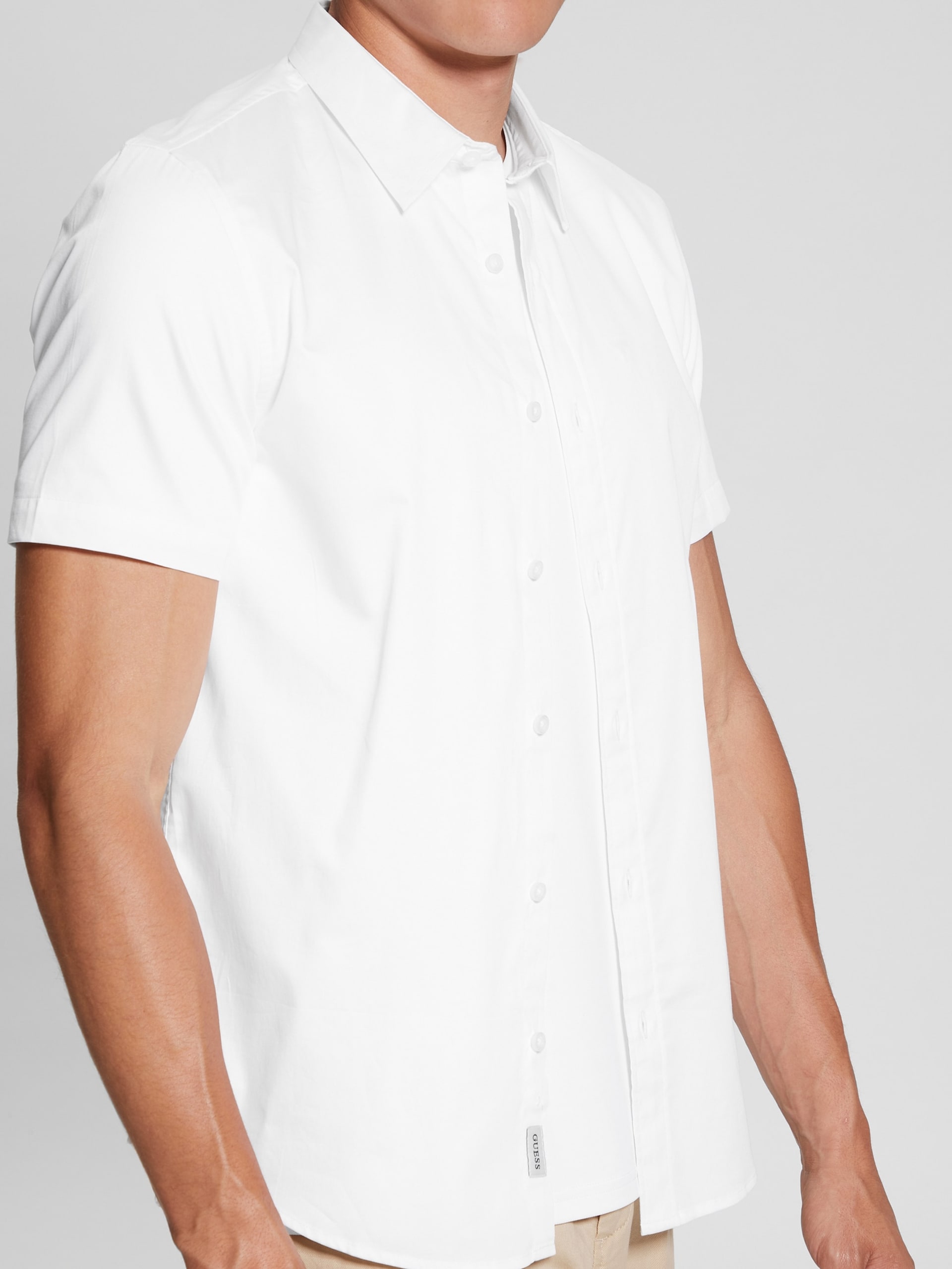 Camisa de manga curta Luxe Stretch