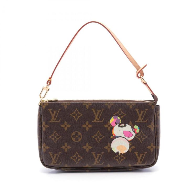 Louis Vuitton Vintage Louis Vuitton Pochette Accessoires Brown