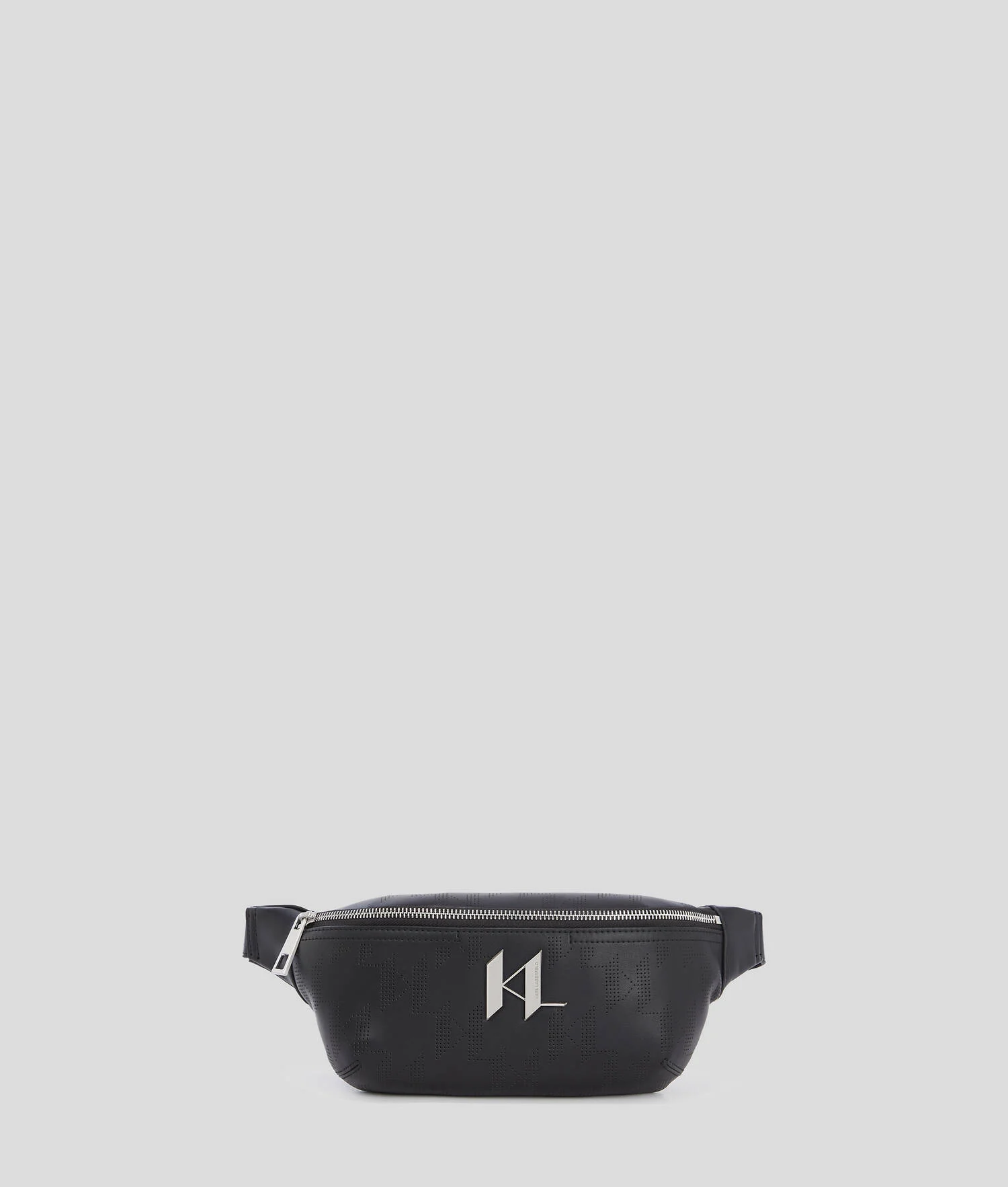 SAC À CEINTURE PERFORÉ K/PLAK - Noir