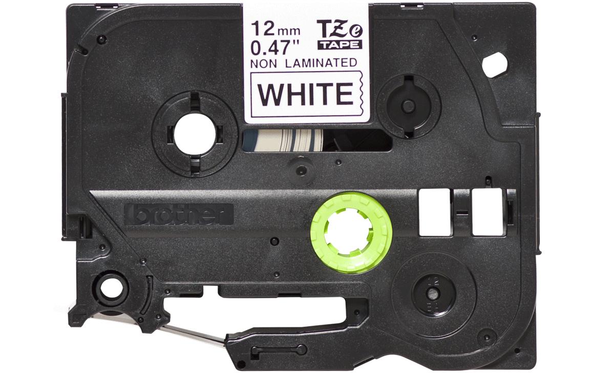 Beschriftungsband TZe-N231 Schwarz auf Weiss12 mm-Beschriftungsband für Etikettendrucker