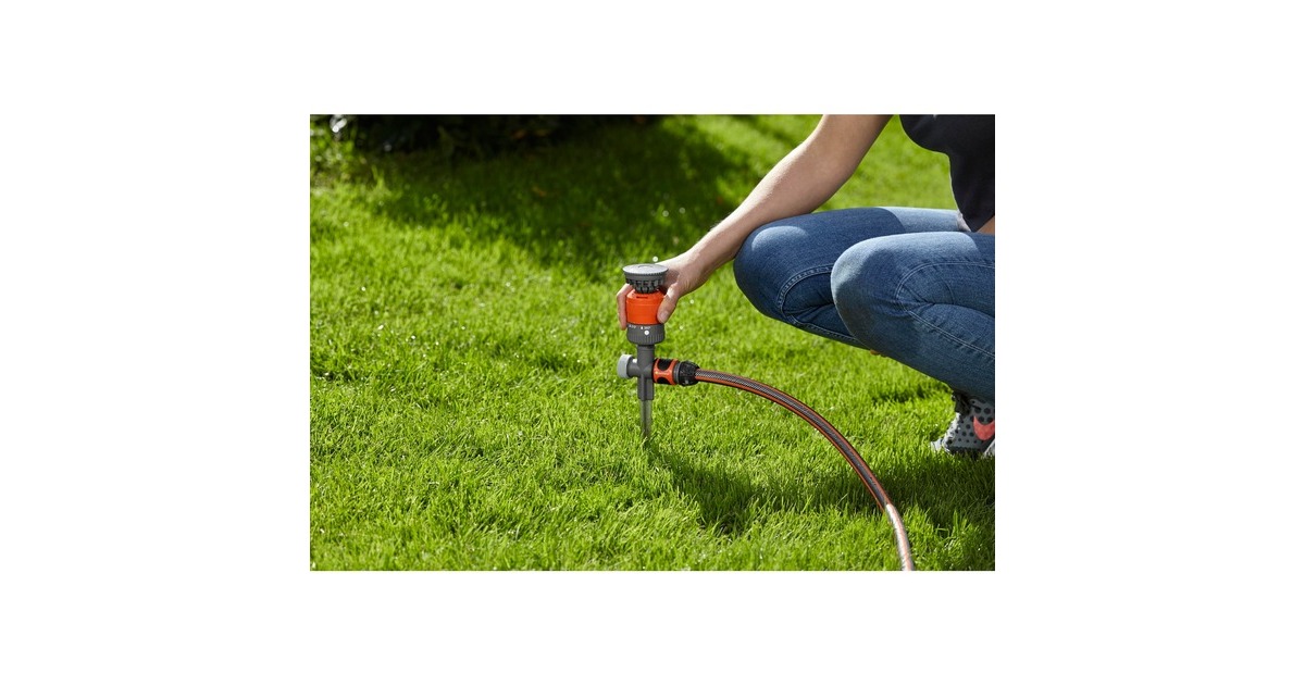 GARDENAComfort Cirkelsproeier vario  (Grijs/oranje, 1949-20)