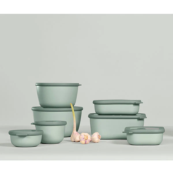 Bol multifonction rectangulaire Cirqula 1000 ml Nordic Sage Mepal
