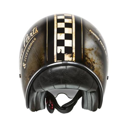 Casque Premier VINTAGE - OP 9 - BLACK MAT - Noir / Jaune