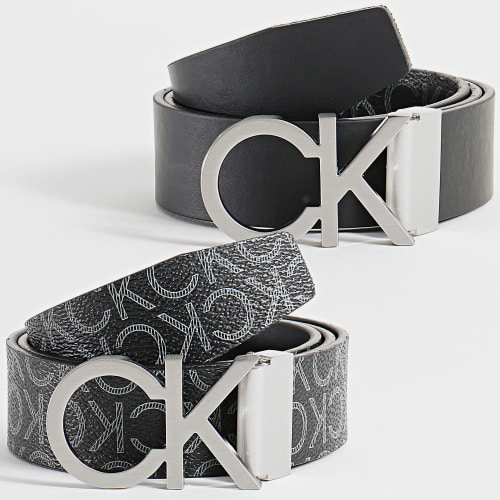 Ceinture Réversible Adjustable New Mono 0075 Noir