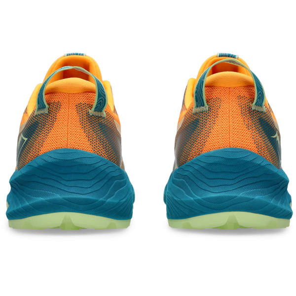 Chaussure trail ASICS GEL-TRABUCO 12 STADIUM ORANGE/COOL MATCHA