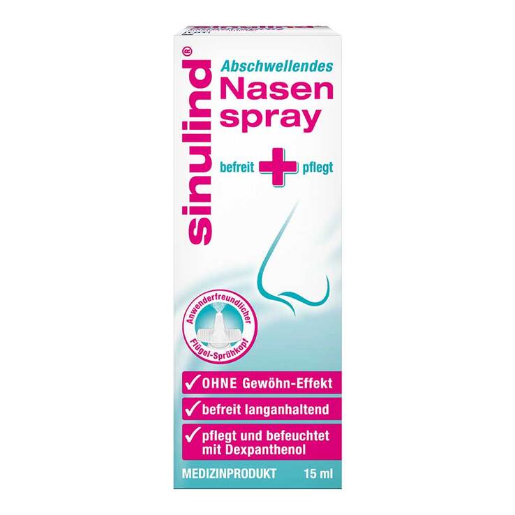 sinulind Abschwellendes Nasenspray, 15 ml