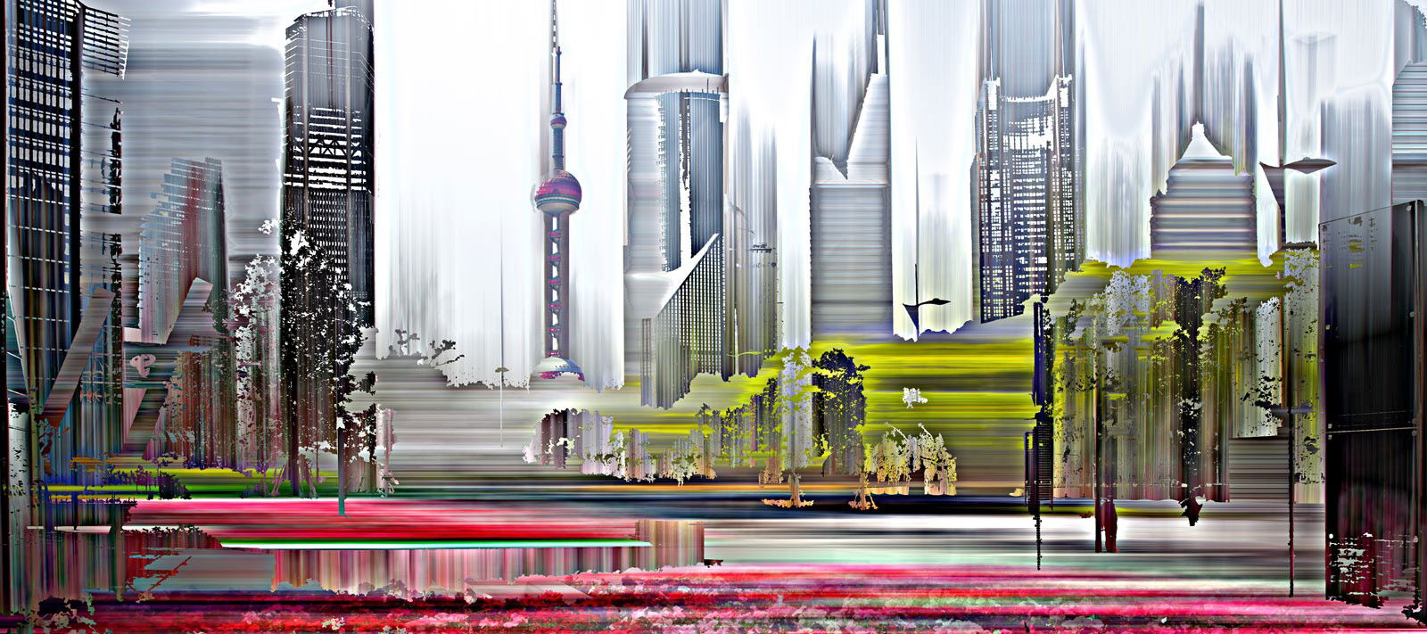Shanghai Projections IV by Sabine Wild - Limited Edition. Edition of: 100. Signed.