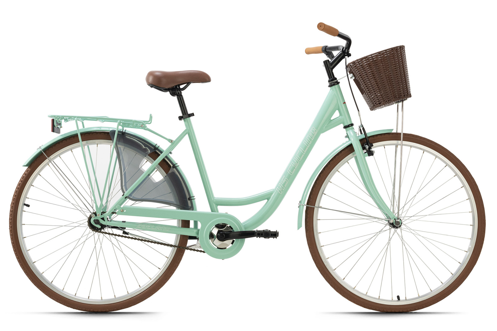 KS Cycling Damenfahrrad 28'' ZEELAND - mint - 48 cm Rahmenhöhe