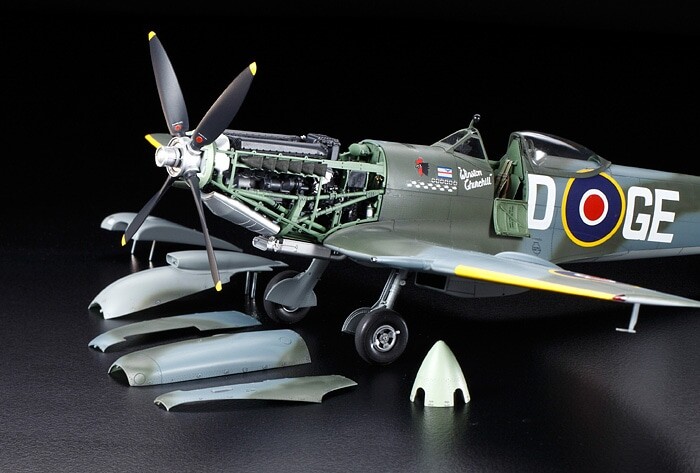 Tamiya - Supermarine Spitfire Mk.Xvie Fly Byggesæt - 1:32 - 60321