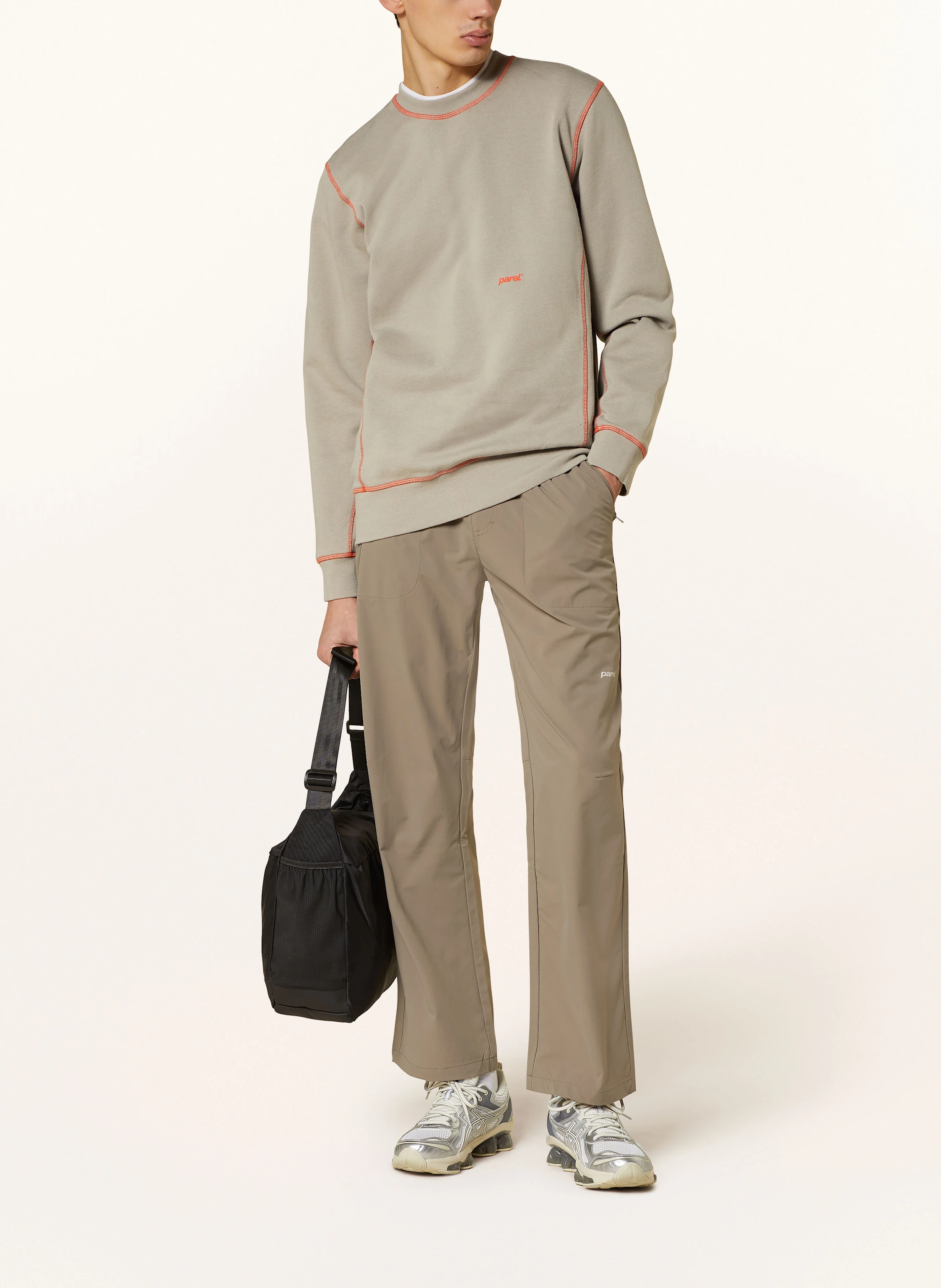 parel. Sweatshirt CONTRAST CREWNECK