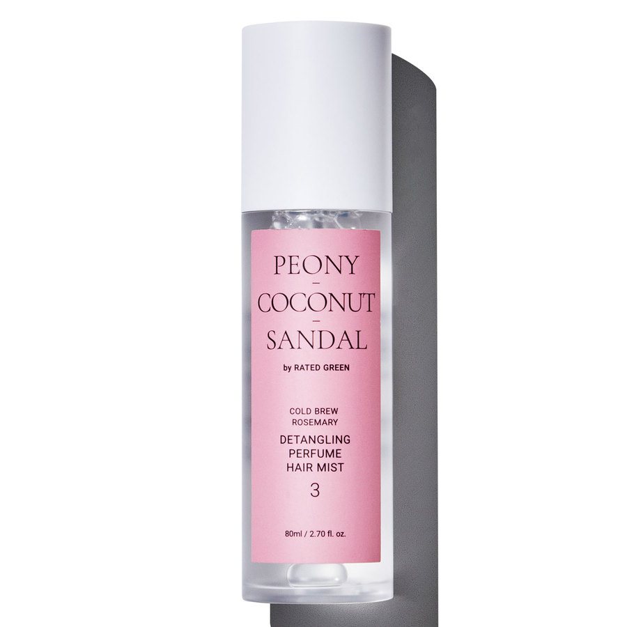 Rated Green Detangling Perfume Hair Mist 3 Peony Coconut Sandal 80ml