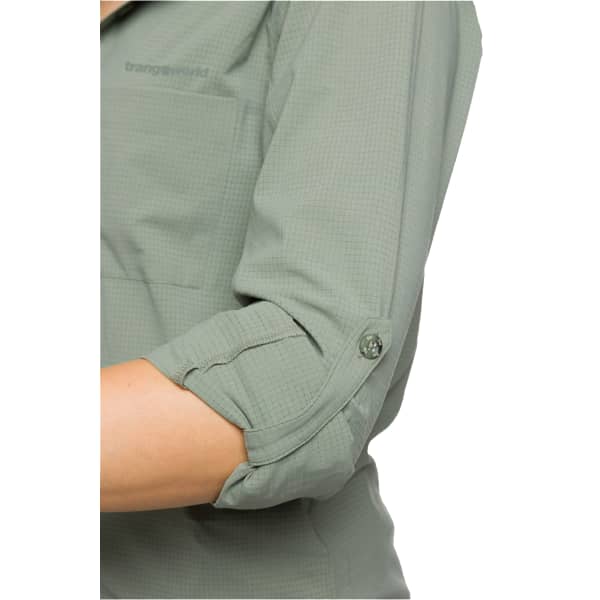 Chemise randonnée TRANGOWORLD ARDONES VN W ICEBERG GREEN