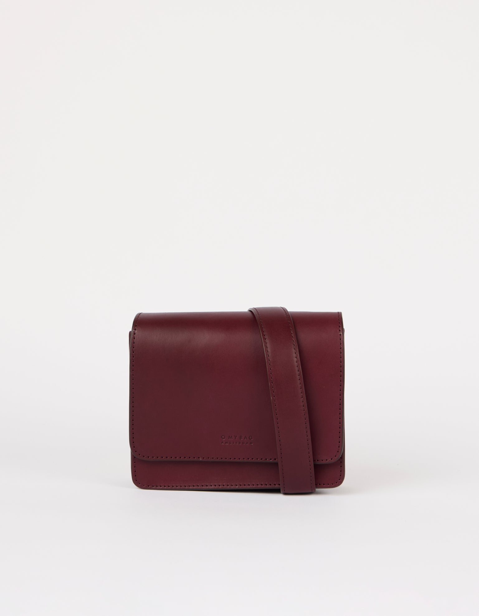 Audrey Mini - Dark Cherry Classic Leather