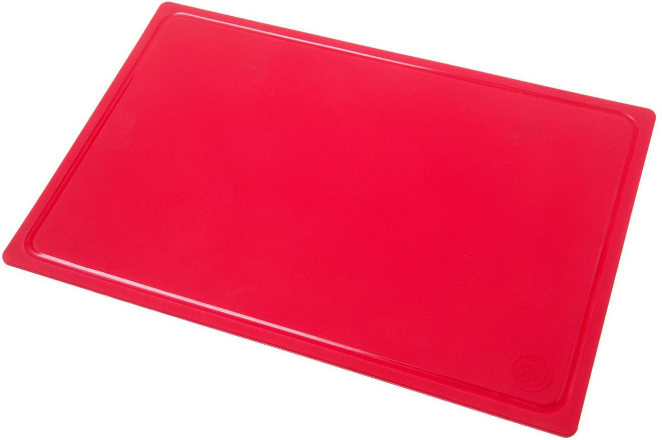 Wüsthof 4159810302 kunststof snijplank rood 38x25 cm